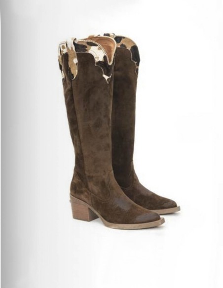 Bota Nemonic ante marron chocolate 2474 | Nemonic