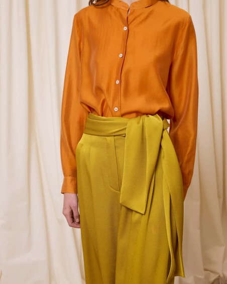 Pantalón ancho color pistacho 1152