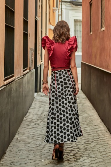 Camisa Ria  rojo Panambi