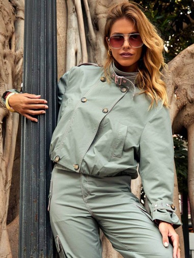 CHAQUETA QUETZAL CAMALEÓNICA