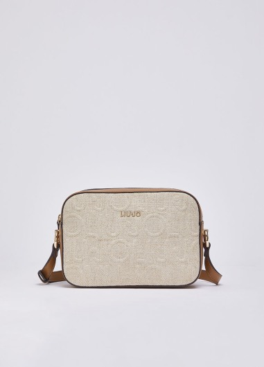 Bandolera mediana de yute 6211