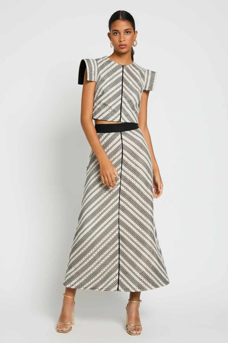 Top Beny Color Nude (  solo venta conjunto falda) 2