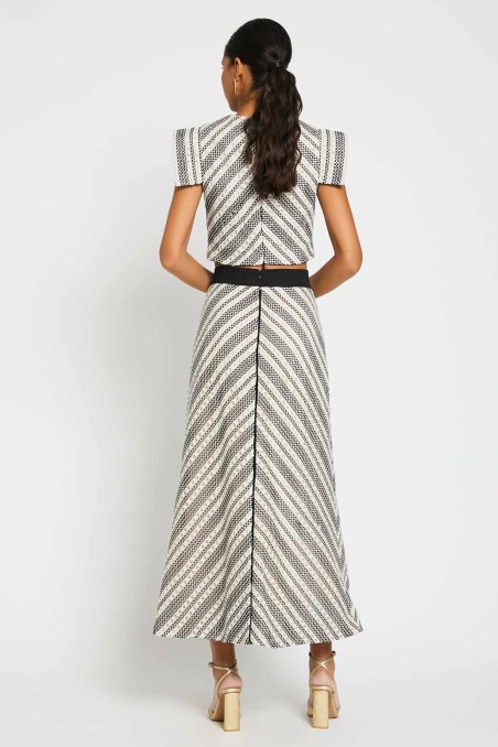 Falda Sinta Color Nude ( venta en conjunto con top)