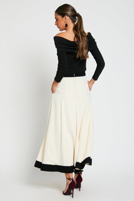 Falda Sibony Color Nude 2