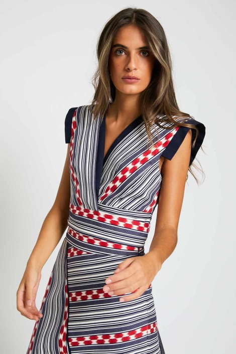 Top Carlo Colour Nude ( solo venta con falda a juego)