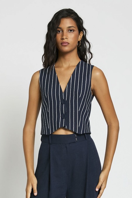 Chaleco Erika Colour nude