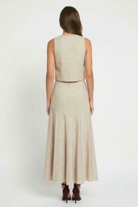 Falda Wasta piedra Colour Nude 2