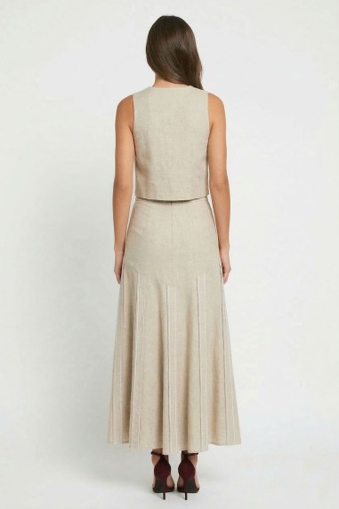 Falda Wasta piedra Colour Nude