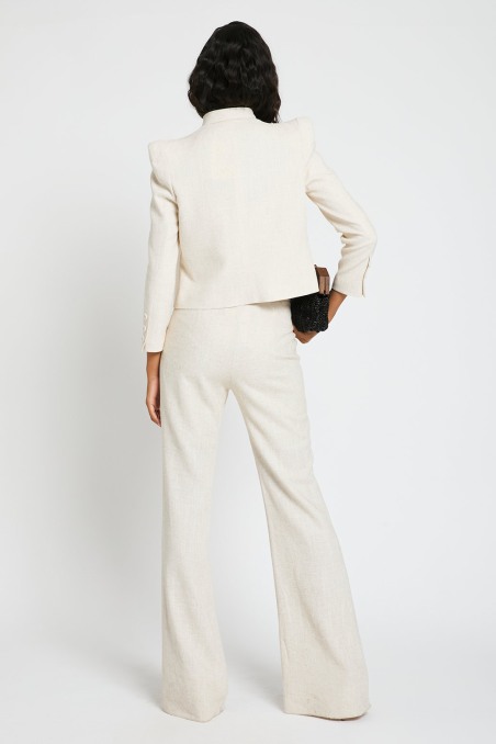 Chaqueta Plum Colour nude