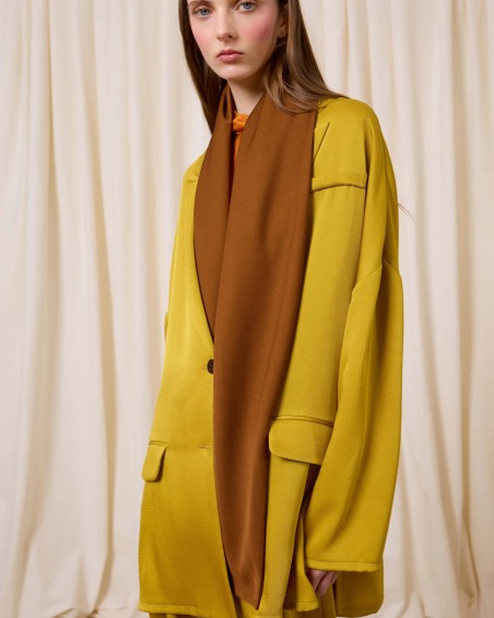 Blazer satinada pistacho 1151-115