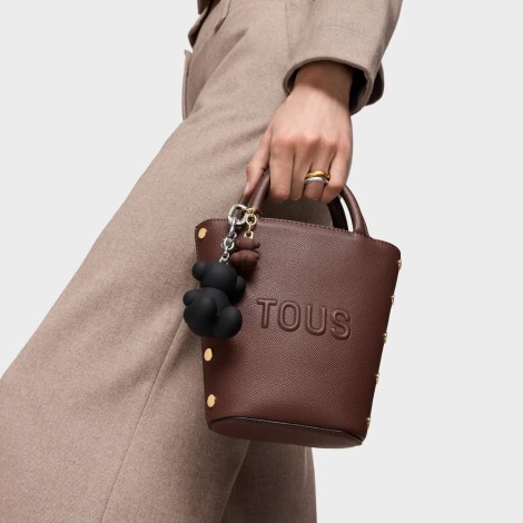 Mini bolso marrón TOUS Back to basics 2