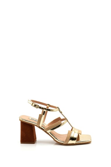 Zapato Ezzio 56565-2 ante beige- marron