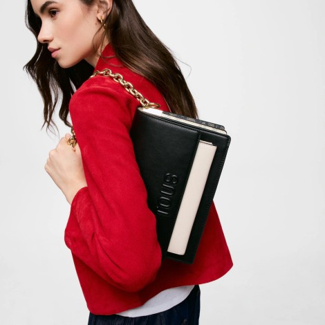 Bandolera mediana Audree negra Kaos Icon 2