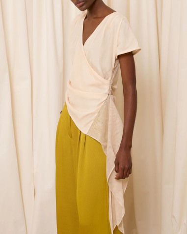 Top de tul marfil 6494-649 ( PREVENTA)