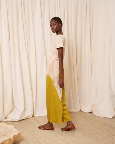 Top de tul marfil 6494-649 ( PREVENTA)