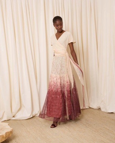 Top de tul marfil 6494-649 ( PREVENTA)