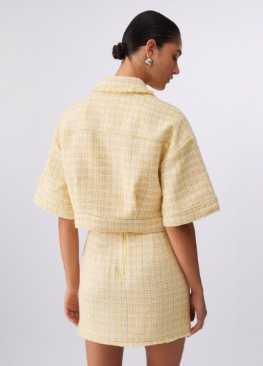 Chaqueta corta de bouclé WA6157