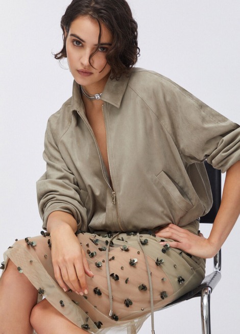 Chaqueta de ante WA6168