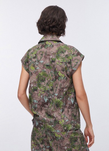Chaleco con estampado WA6341