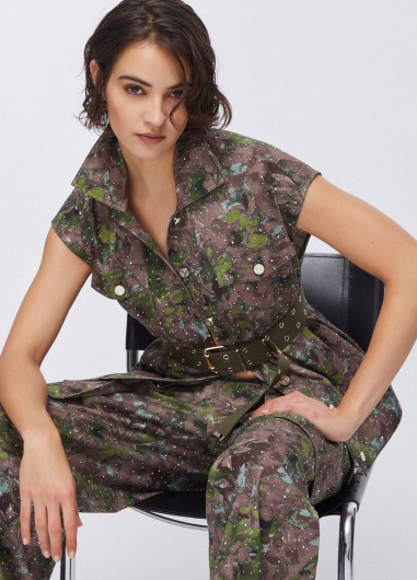 Chaleco con estampado WA6341