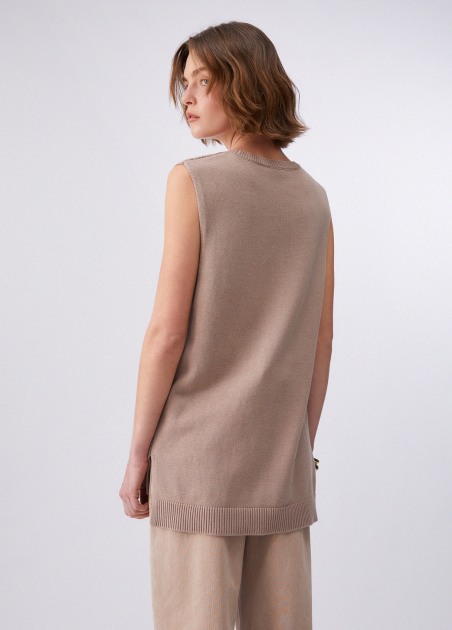 Top de punto caladoTA6112