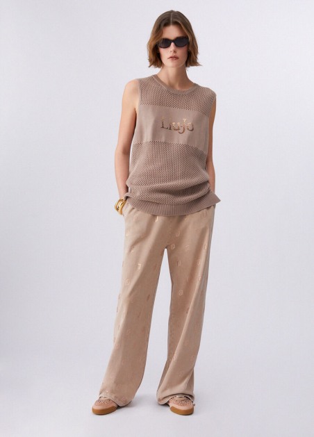 Top de punto caladoTA6112