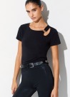 Camiseta con cut-out TA6098