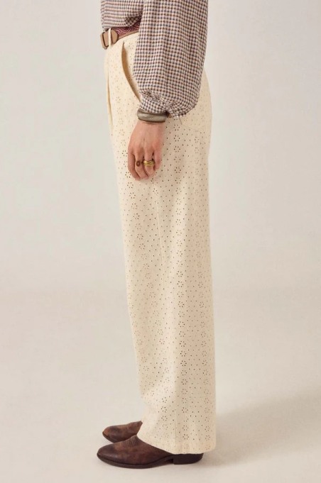 Theodore Pant Shell Brodé