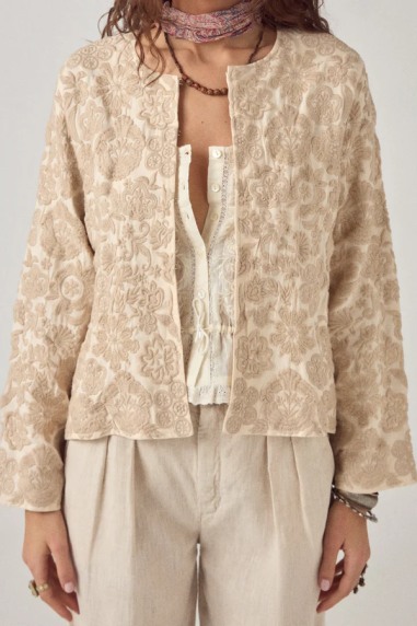 Akash Jacket Crisantemo Pearl  Maison Hotel