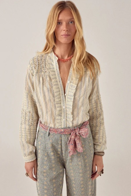 Elta Blouse Cloud Thread Maison hotel