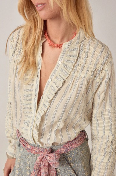 Elta Blouse Cloud Thread Maison hotel