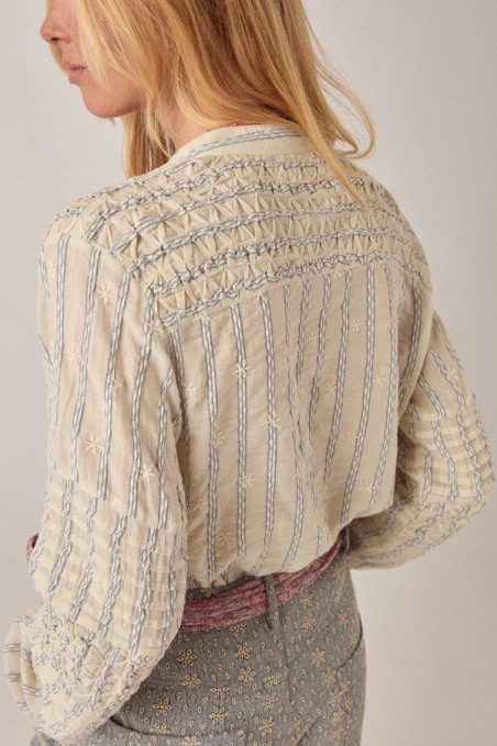 Elta Blouse Cloud Thread Maison hotel