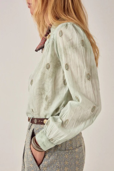 Rani Shirt Mineral Jade  Maison hotel