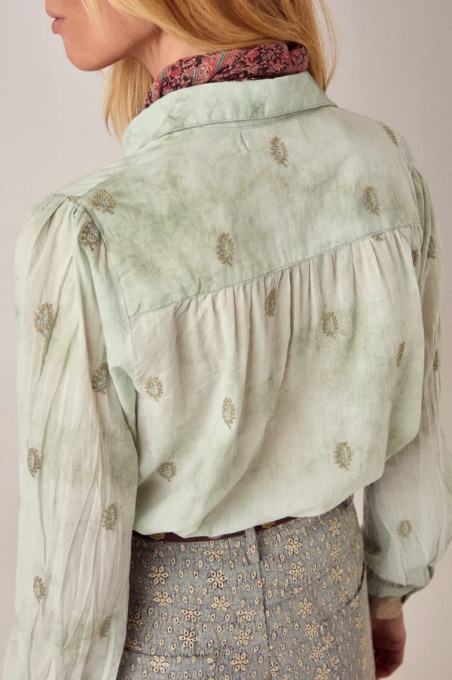 Rani Shirt Mineral Jade  Maison hotel