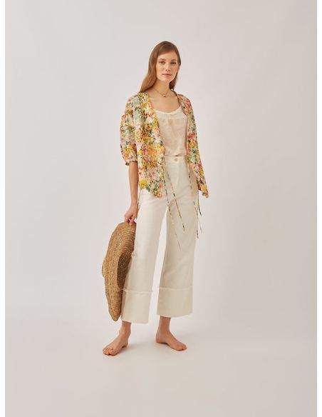 Blusón estampado flores naranja 750 1064