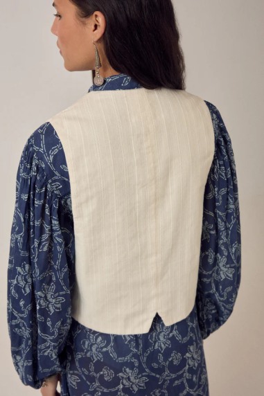 Florence Vest Shell Brodé