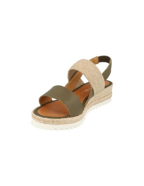 Cuña Casteller Anyelaca Vacuno Kaki – Elástico Natural | Casteller 2