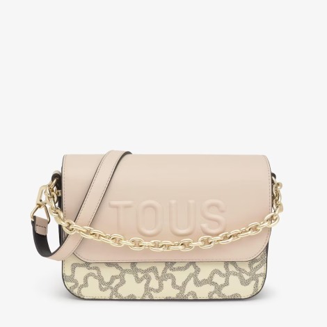 Bolso bandolera TOUS Chain Kaos Icon negro mediano