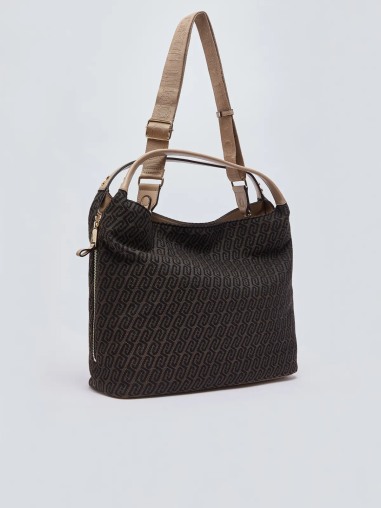 Bolso tote grande Liu Jo con monograma AA6057T378A00533