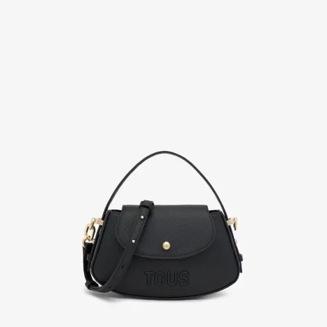 Mini bolso negro solapa TOUS back to basics