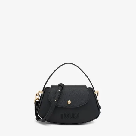 Mini bolso negro solapa TOUS back to basics
