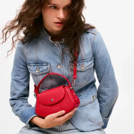 Mini bolso rojo TOUS Back to Basics