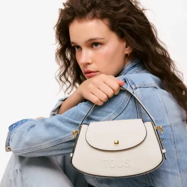 Mini bolso beige TOUS Back to Basics