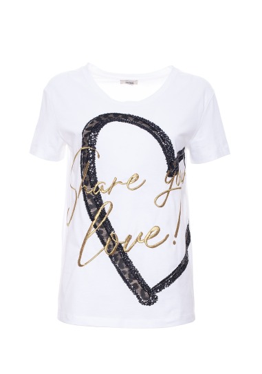 T-SHIRT OVER FIT WITH PRINT  FR21ST3038J41311