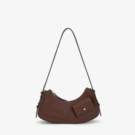 Bolso de hombro marrón TOUS Back to basics