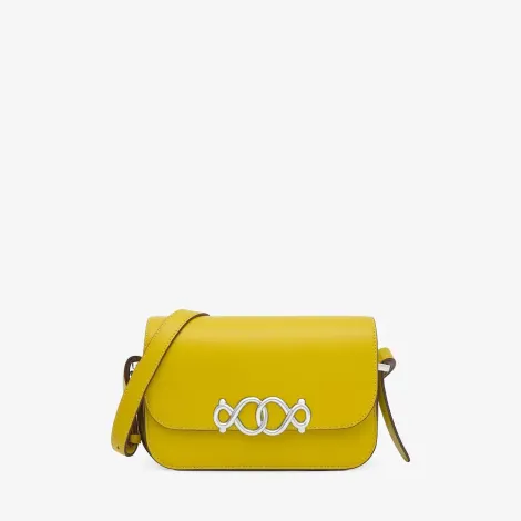 Bandolera mediana flap mostaza TOUS Infinity