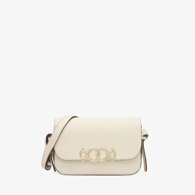 Bandolera mediana flap beige TOUS Infinity