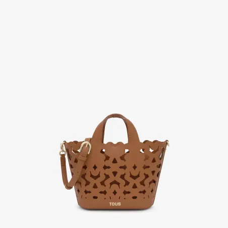 Capazo pequeño camel TOUS Bear Shock