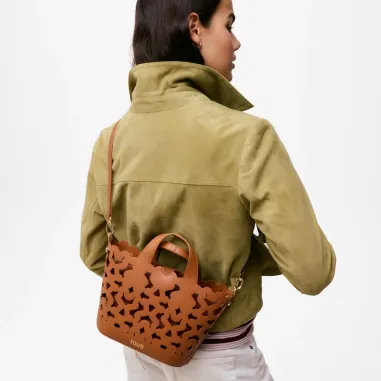Capazo pequeño camel TOUS Bear Shock