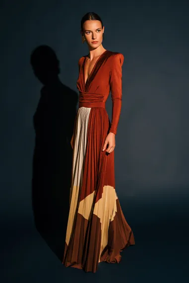 Vestido Diza Colour nude